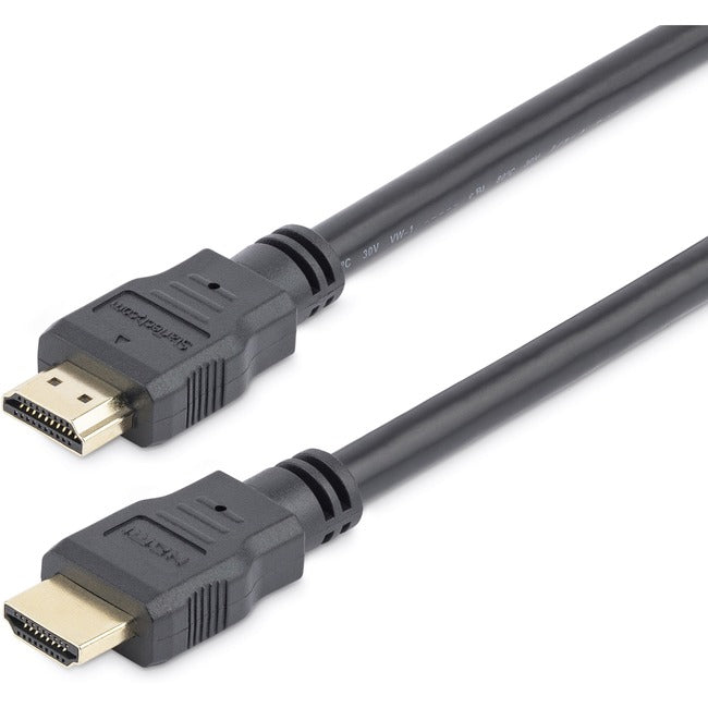 StarTech.com 6ft/2m HDMI Cable, 4K High Speed HDMI Cable with Ethernet, Ultra HD 4K 30Hz Video, HDMI 1.4 Cable, HDMI Monitor Cord, Black StarTech.com 6ft/2m HDMI Cable, 4K High Speed HDMI Cable with Ethernet, Ultra HD 4K 30Hz Video, HDMI 1.4 Cable, HDMI Monitor Cord, Black